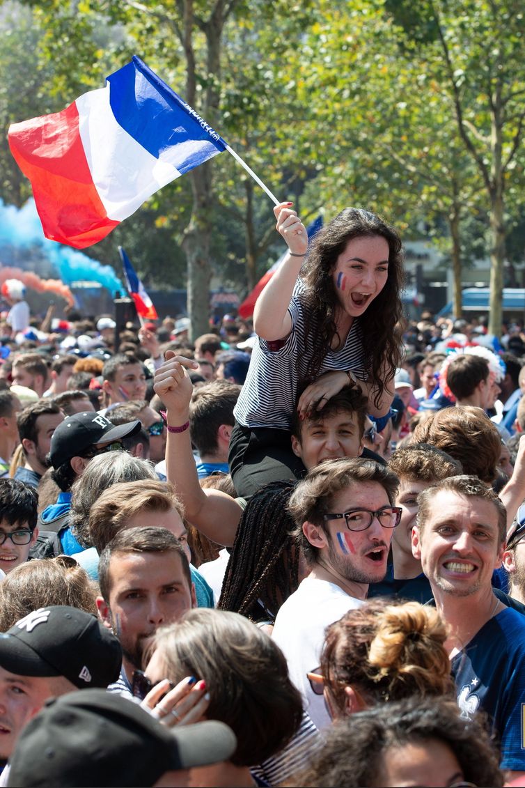 Pesquisas revelam que franceses estão otimistas com vitória de sua seleção na final da Copa do Mundo de 2018