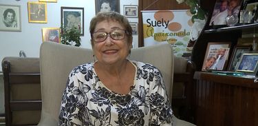 Suely Franco, recentemente, abriu uma conta no instagram