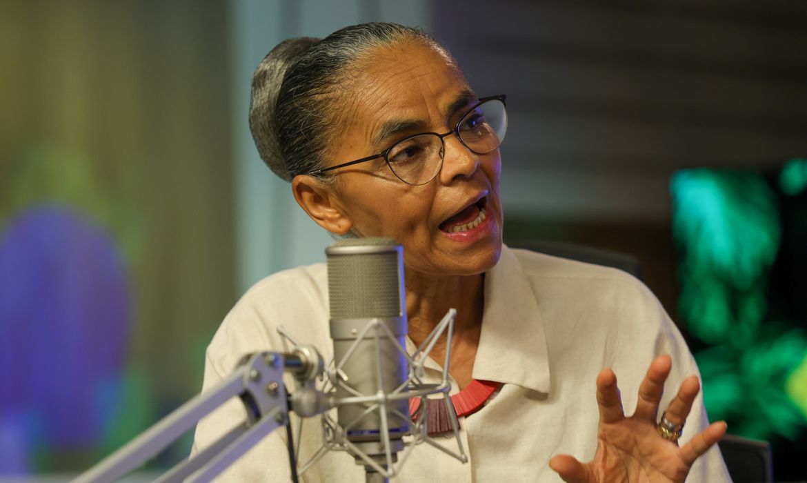 Brasília (DF) 17/09/2024 A ministra do Meio Ambiente e Mudança do Clima, Marina Silva, participa do programa Bom Dia, Ministra Foto: Fabio Rodrigues-Pozzebom/ Agência Brasil