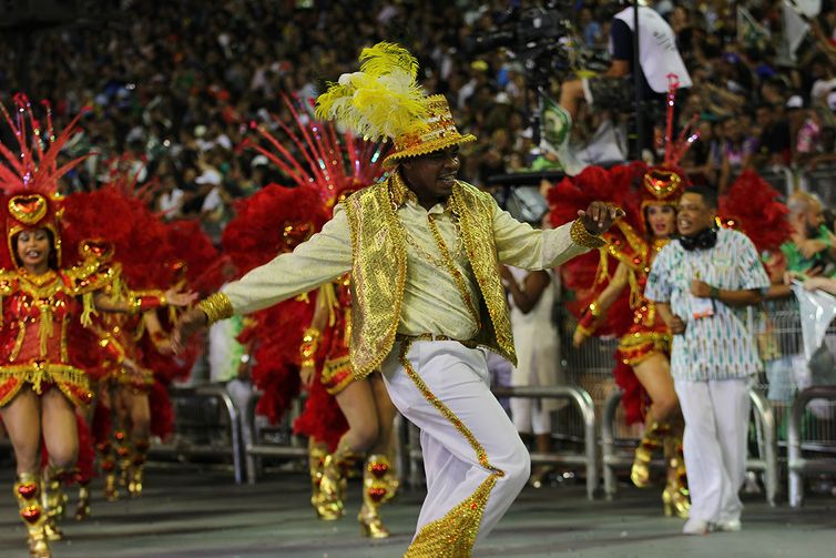 São Paulo - Desfile da Mancha Verde durante o primeiro dia do carnaval paulista (Divulgação/LigaSP)