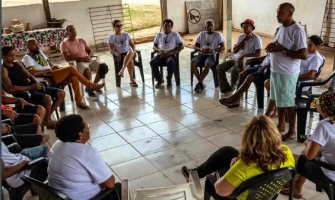 Arquivo pessoal Brasília (DF), 09/12/2024 - Roda de conversa no quilombo Laranjituba. Quilombolas reivindicam políticas específicas de saúde. Foto: Arquivo Pessoal