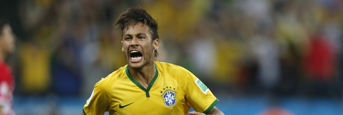 Autor de dois gols no jogo de estreia do Brasil, Neymar é o principal jogador da Seleção