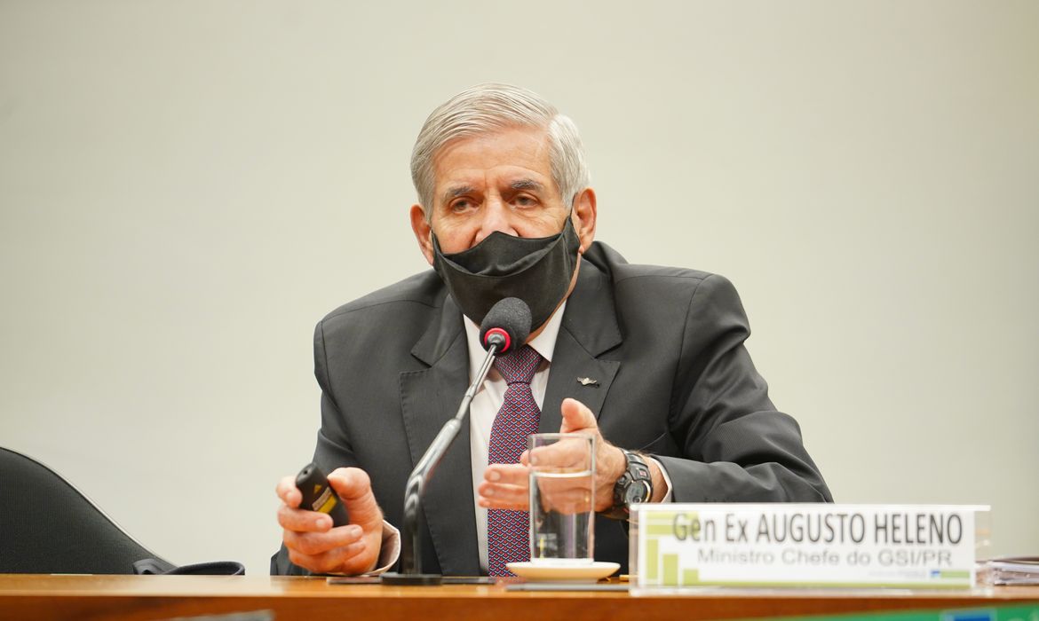 Audiência pública. Ministro Chefe do GSI, General Augusto Heleno