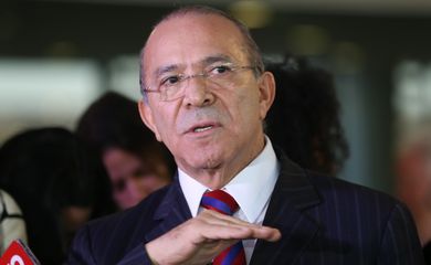 Brasília - Ministro da Casa Civil, Eliseu Padilha durante coletiva de imprensa sorbe a previdência social (Fabio Rodrigues Pozzebom/Agência Brasil)