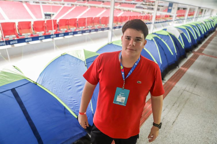 Brasília (DF) 27/03/2024 – começa nesta quarta no Estádio Mané Garrincha
Tema este ano é To infinity and beyond (Ao infinito e além), na foto Isaque de Queiroz
Foto: Joédson Alves/Agência Brasil