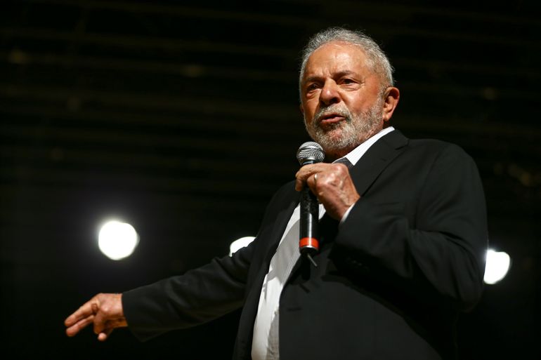 O Presidente Eleito, Luiz Inácio Lula Da Silva, Visita Pela Primeira ...