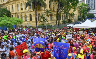 São Paulo,  13/02/2026 - bloco, carnaval, mais saúde, agência Brasil