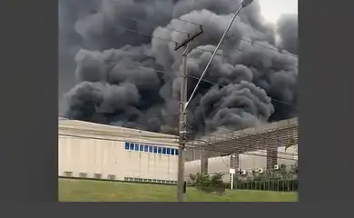 São Paulo (SP), 20/07/2025 - Incêndio em  barueri
Frame Defesa Civil-SP