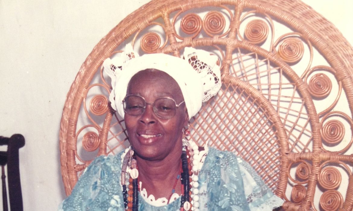 Brasília (DF), 26.07.2024 - Mãe Hilda Jitolu. Foto: Acervo do Instituto da Mulher Negra Mãe Hilda Jitolu/Divulgação