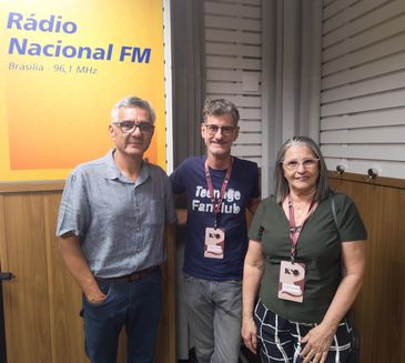 Ulisses Freitas, curador da Mostra e Claudia Queiroz, idealizadora da iniciativa.
