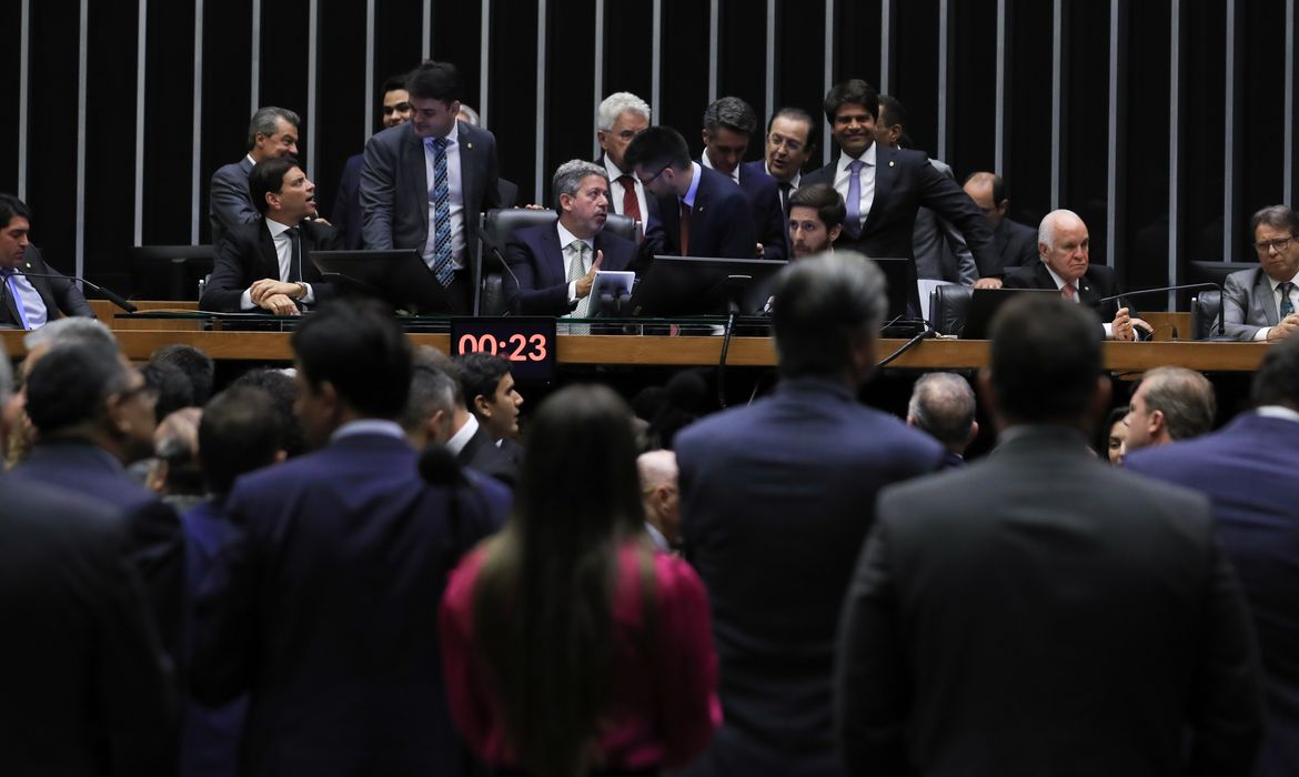 Brasília (DF) 17/05/2023 Votada urgência para o projeto de lei complementar que fixa novo regime fiscal.  
 Foto Lula Marques/ Agência Brasil.