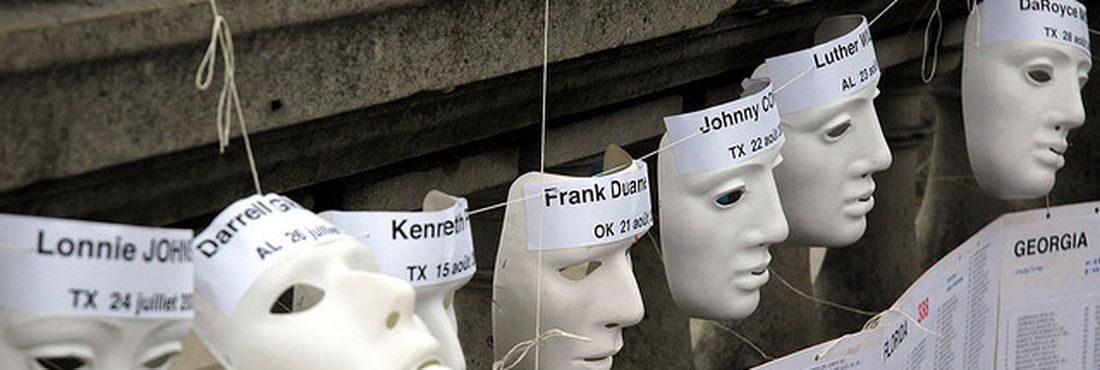 França tem protesto contra pena de morte no mundo