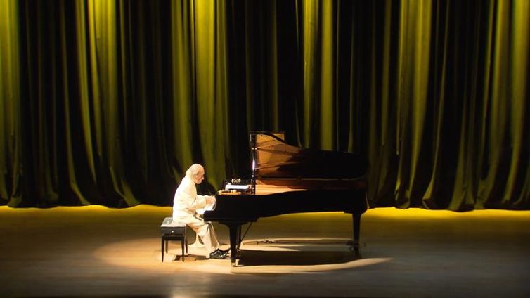 Pianista João Carlos Assis Brasil no concerto &quot;Todos os Pianos&quot;