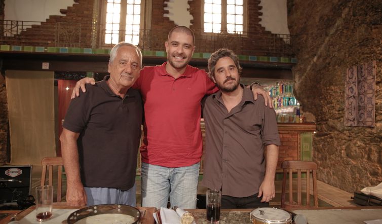 Diogo Nogueira com Ruy e Chico Faria