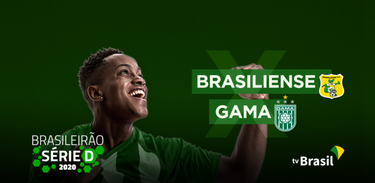 TV Brasil exibe o jogo Brasiliense (DF) x Gama (DF) pela Série D