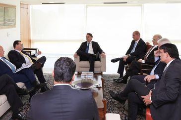 Reunião do Bolsonaro com Dirigentes dos partidos