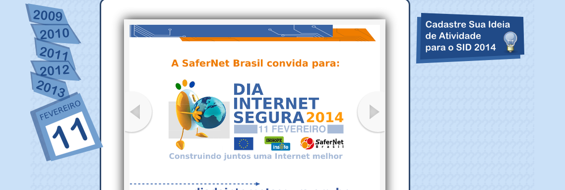 dia da internet segura dia da internet segura