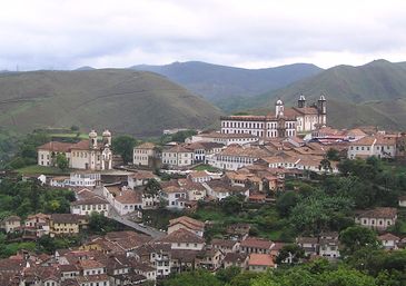Fisionomia colonial de Ouro Preto
