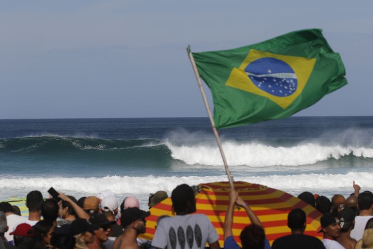 Etapa brasileira da Liga Mundial de Surfe (WSL) em Saquarema Agência