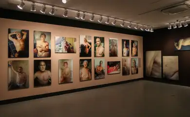 São Paulo (SP), 29/05/2025 - Abertura da nova exposição do Museu da Diversidade Sexual em parceria com a Parada SP, intitulada “O mais profundo é a pele.
Foto: Cadu Pinotti/Agência Brasil