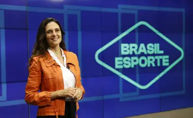 Rio de Janeiro (RJ) 04/09/2025 - A TV Brasil lança sua nova revista eletrônica esportiva com exibição semanal. Com formato dinâmico e uma hora de duração, o programa Brasil Esporte combina debates e notícias com foco na busca por um estilo de vida saudável. Apresentado por Maurício Costa e Marília Arrigoni. Foto: TV Brasil