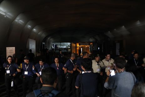 BELÉM - 20/11/2025 -Incêndio em pavilhão da COP30. Foto: Bruno Peres/Agência Brasil.