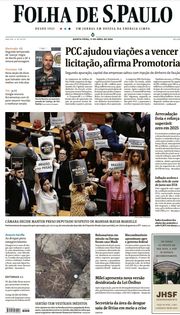 Capa do Jornal Folha de S. Paulo Edição 2024-04-11