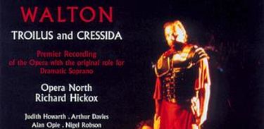 Capa do CD &quot;Troilus e Cressida&quot;, de Walton