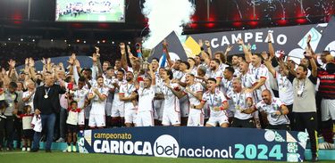 O Flamengo é o campeão carioca de 2024