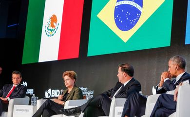  Presidenta Dilma Rousseff participa do painel do Foro Empresarial das Américas – Unindo as Américas: Integração Produtiva para o Desenvolvimento Inclusivo (Roberto Stuckert Filho/PR)