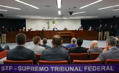 Brasília (DF) 09/09/2025 - O Supremo Tribunal Federal (STF) retoma o julgamento dos réus do Núcleo 1 da trama golpista Foto: Fabio Rodrigues-Pozzebom/ Agência Brasil