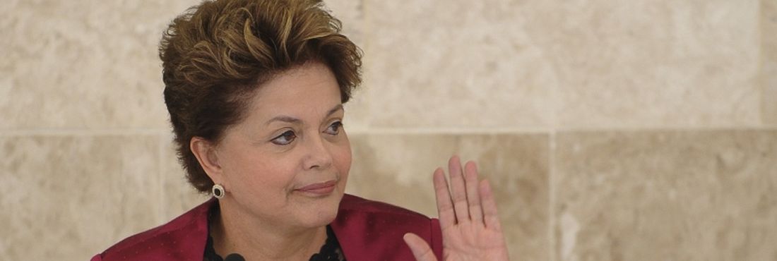 A presidenta Dilma Rousseff durante reunião Ordinária do Conselho de Desenvolvimento Econômico e Social (CDES).