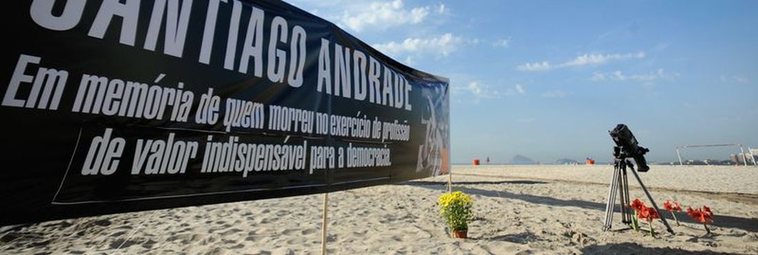Rio da Paz homenageia o cinegrafista Santiago Andrade