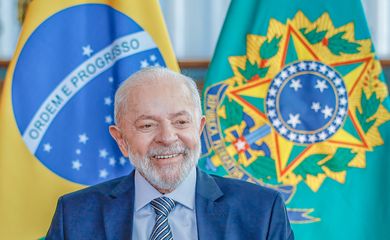 Brasília (DF), 22.07.2024 - Presidente da República, Luiz Inácio Lula da Silva, durante entrevista a correspondentes internacionais, no Palácio da Alvorada. Foto: Ricardo Stuckert/PR