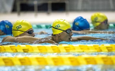 treino de natação, tóquio 2020, paralimpíada