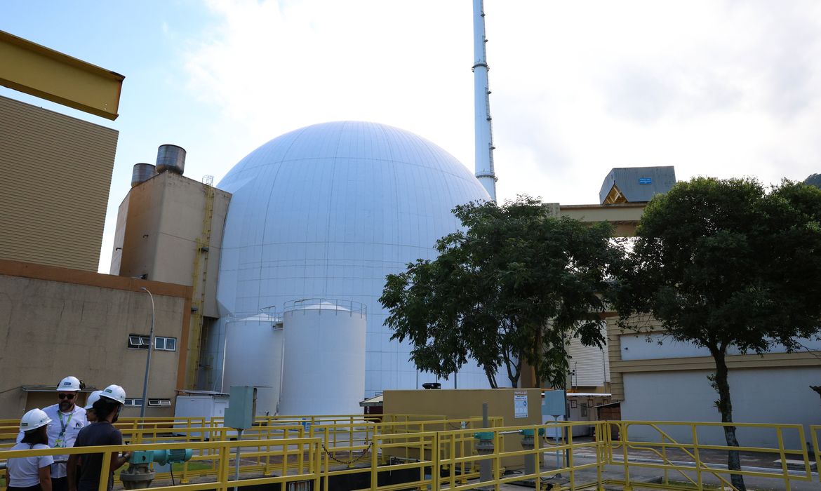 Angra dos Reis (RJ), 21/06/2024 – Instalações da Usina de Angra 2 na Central Nuclear Almirante Álvaro Alberto (CNAAA), em Angra dos Reis, no Rio de Janeiro Foto: Tomaz Silva/Agência Brasil