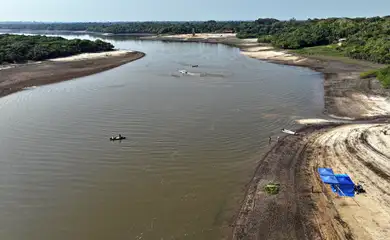 Tefé (AM), 18/08/2024 - Lago Tefé. Matéria Lagos na Amazônia maior média de temperatura para agosto. Foto: Adriano Gambarini/WWF-Brasil