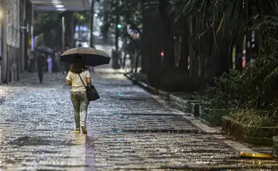 São Paulo (SP), 11/03/2025 - Mudança de tempo provoca  chuva na cidade. Foto: Paulo Pinto/Agência Brasil