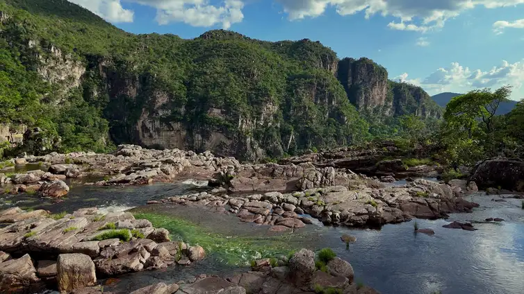 Chapada dos Veadeiros (GO), 20/02/2026 - Série documental da TV Brasil visita o Parque Nacional da Chapada dos Veadeiros. Frame: TV Brasil