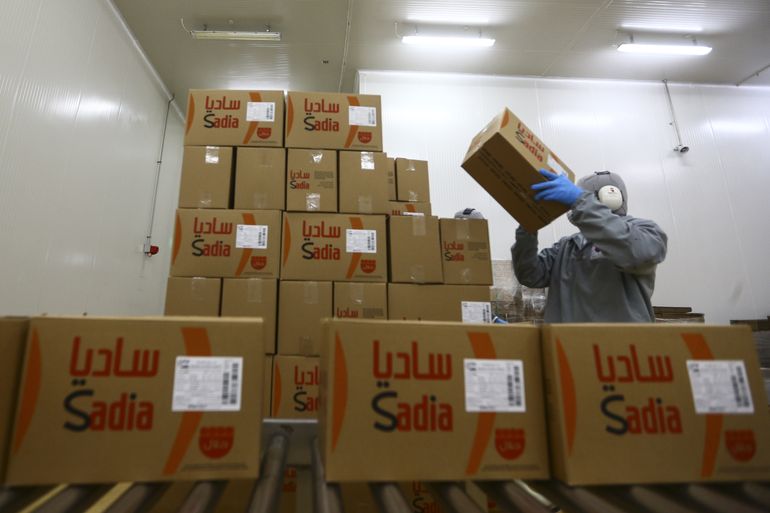 Fábrica da empresa brasileira BRF em Abu Dhabi, nos Emirados Árabes Unidos.