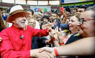 18.10.2025 - Presidente da República, Luiz Inácio Lula da Silva durante encontro com os alunos da Rede de Cursinhos Populares (CPOP).
Ginásio Adib Moysés Dib - São Bernardo do Campo-SP.
Foto: Ricardo Stuckert/PR