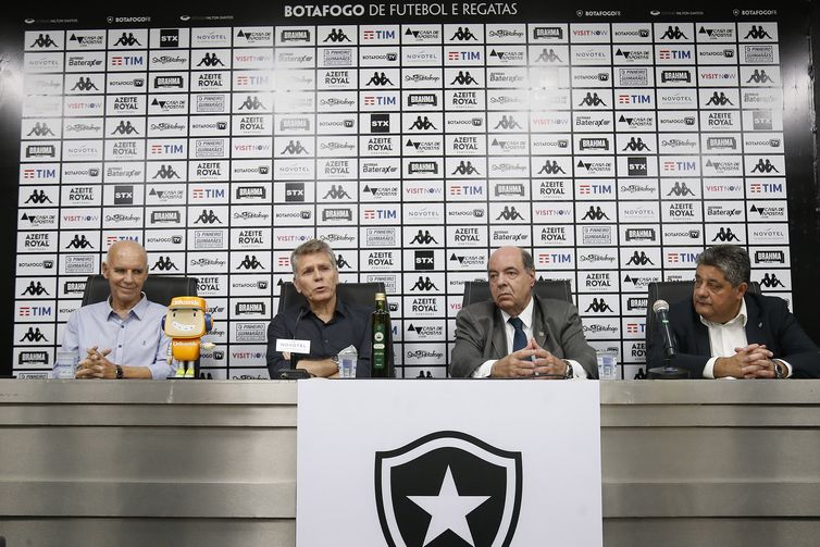 Apresentacao de Paulo Autuori do Botafogo no Estadio Nilton Santos. 13 de Fevereiro de 2020, Rio de Janeiro,