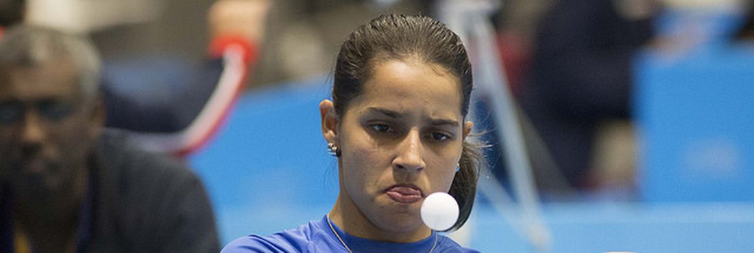 Jogos Parapan-Americanos de Toronto 2015. Tênis de Mesa - Catia Oliveira, medalha de ouro