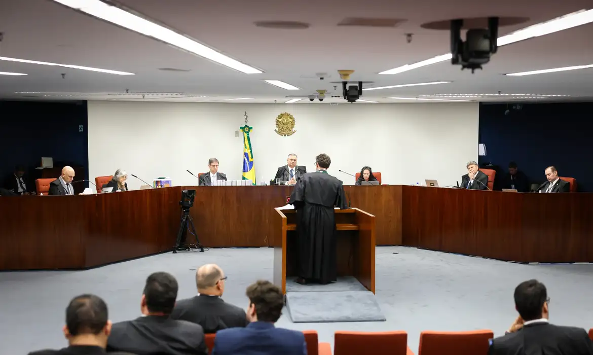 Brasília (DF), 14/10/2025 - Sessão no STF de julgamento da Ação Penal 2694 -Núcleo 4 da trama golpista. Foto: Gustavo Moreno/STF