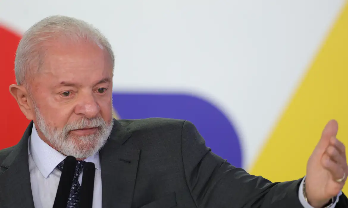 Brasília (DF) 03/06/2025 - O presidente Luiz Inácio Lula da Silva, durante entrevista coletiva no Palácio do Planalto Foto: Fabio Rodrigues-Pozzebom/ Agência Brasil