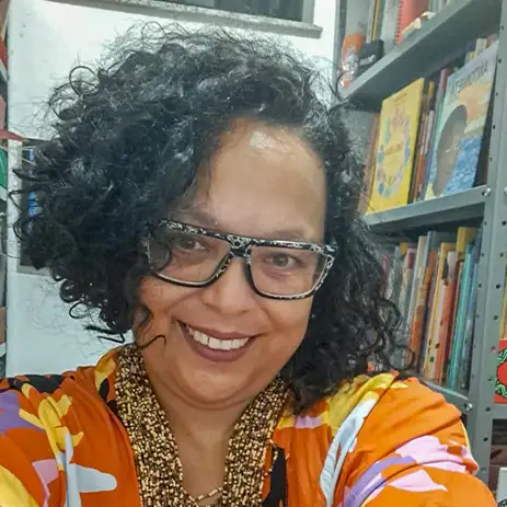 Rio de Janeiro (RJ) 12/04/2024 - Personagem  Ananda Luz - Livro reúne depoimentos de crianças da Maré sobre violência policial .
Foto:  Editora Caixote/Divulgação