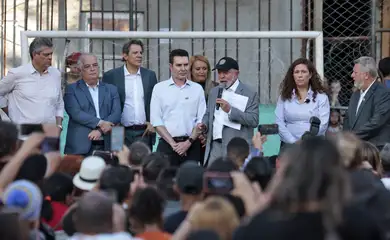 São Paulo (SP), 26/06/2025 - Presidente da República, Luiz Inácio Lula da Silva, durante visita na favela do Moinho. Foto: Paulo Pinto/Agência Brasil