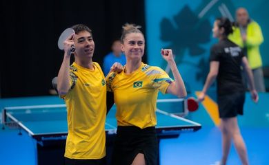 Vitor Ishiy e Bruna Takahashi avançam às semifinais de duplas mistas no Pan e carimbam vaga olímpica para o Brasil em Paris 2024 - em 30/10/2023