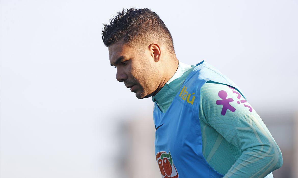 casemiro, seleção brasileira, treino, brasil