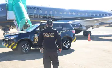 Brasília (DF), 18/05/2025 - Polícia Federal realiza transferência de Tuta. Foto: Polícia Federal/Divulgação